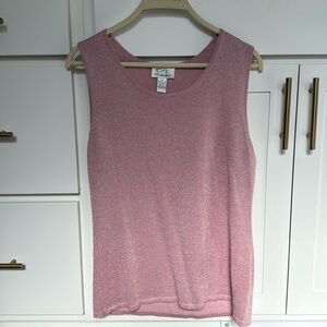 Pink Sleeveless Top